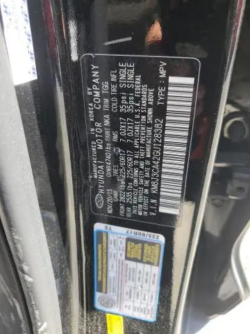 2016 HYUNDAI TUCSON LIMITED  