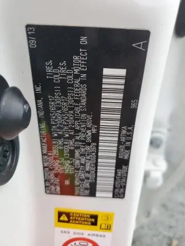 2013 TOYOTA HIGHLANDER BASE  