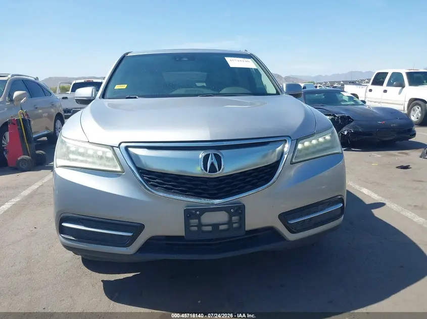 2016 ACURA MDX TECHNOLOGY   ACURAWATCH PLUS PACKAGES/TECHNOLOGY PACKAGE