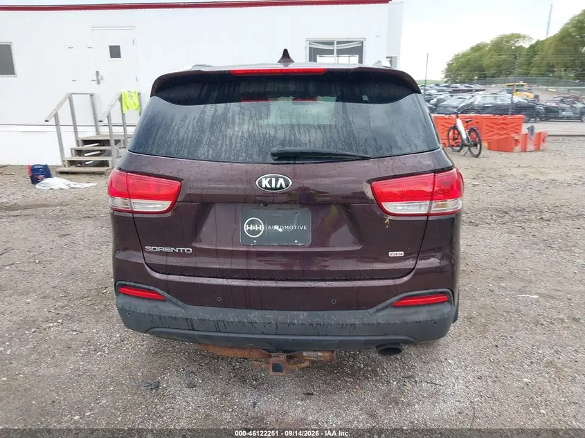 2016 KIA SORENTO 2.4L LX