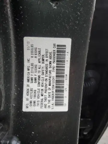 2013 HONDA ACCORD EX  