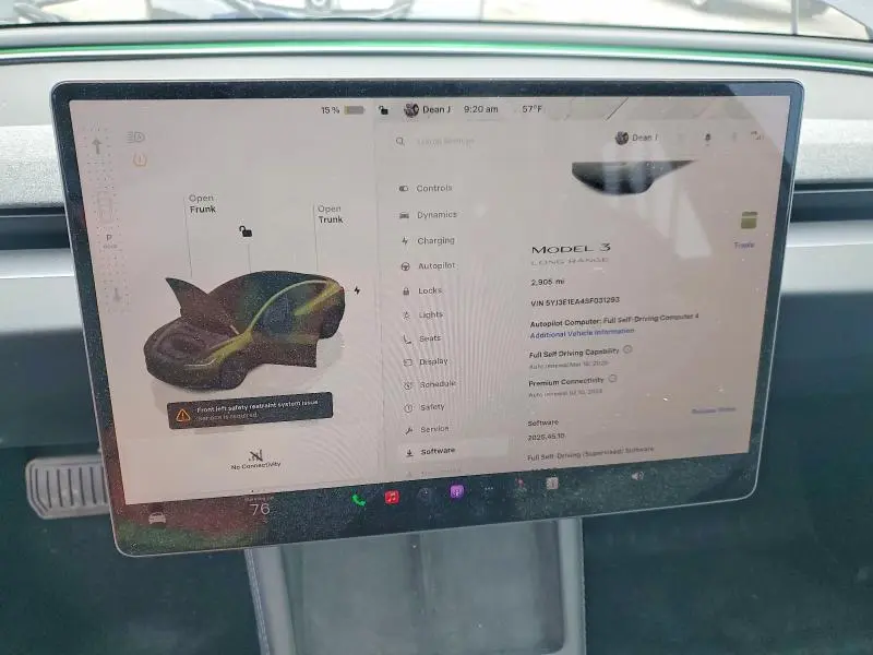 2025 TESLA MODEL 3   