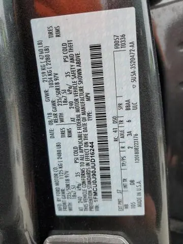 2018 FORD ESCAPE TITANIUM  