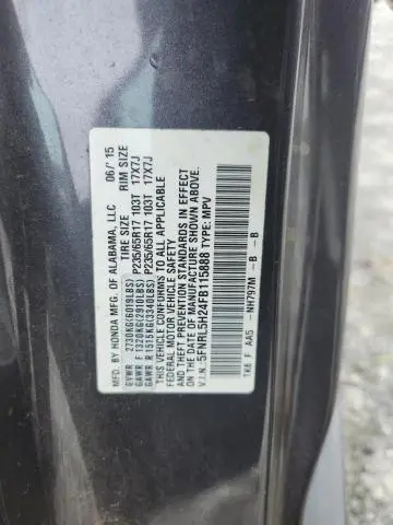 2015 HONDA ODYSSEY LX  