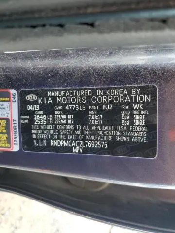 2020 KIA SPORTAGE LX  