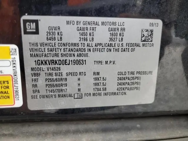 2014 GMC ACADIA SLT-1  