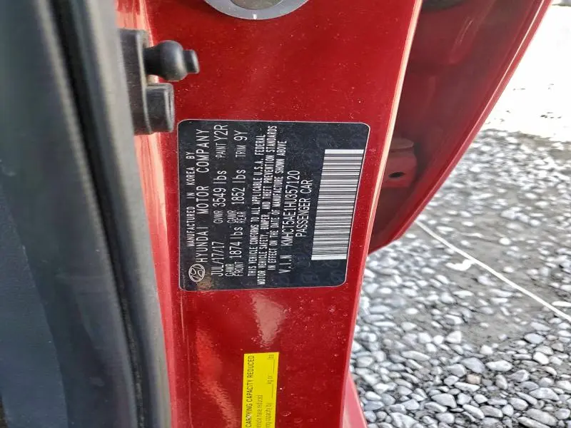 2017 HYUNDAI ACCENT SE  