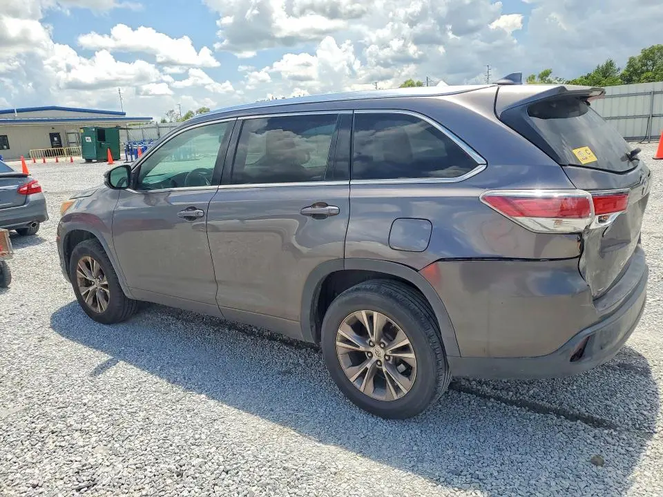 2015 TOYOTA HIGHLANDER XLE  