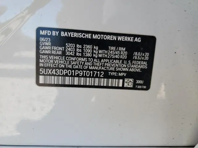 2023 BMW X3 SDRIVE30I