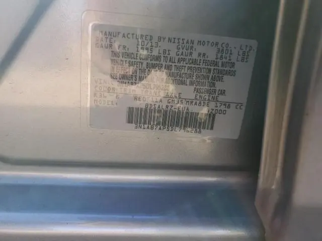 2013 NISSAN SENTRA S  