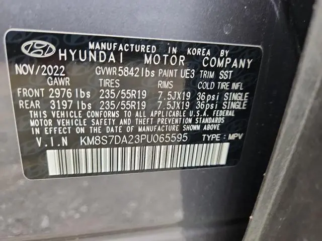 2023 HYUNDAI SANTA FE LIMITED  