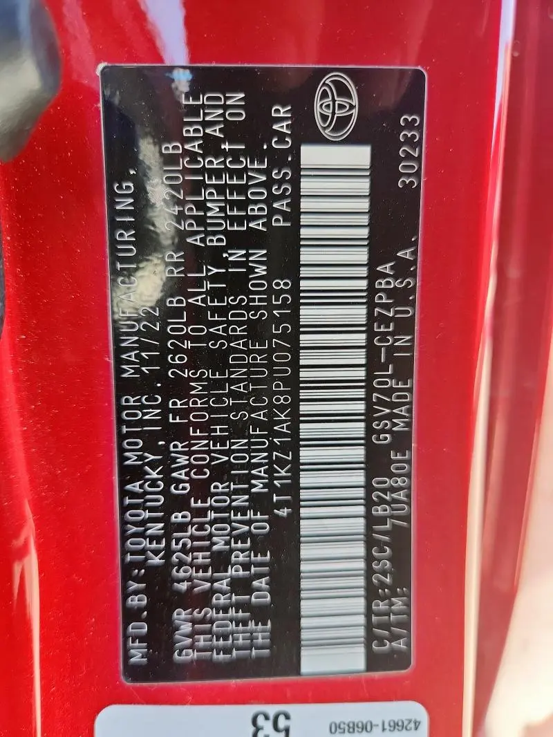 2023 TOYOTA CAMRY TRD