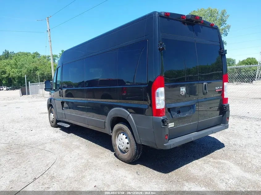 2019 RAM PROMASTER 2500 WINDOW VAN HIGH ROOF 159 WB