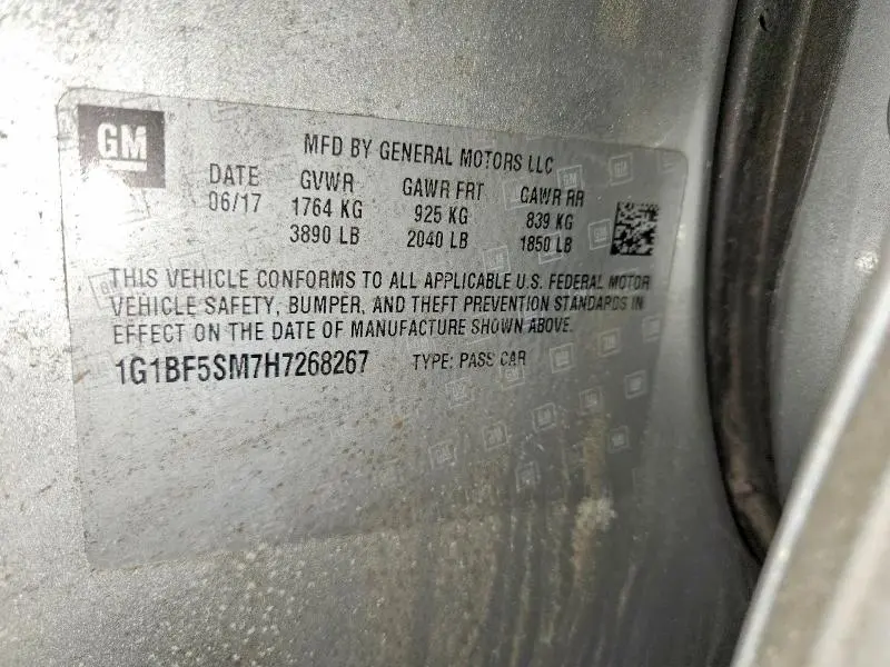 2017 CHEVROLET CRUZE PREMIER  