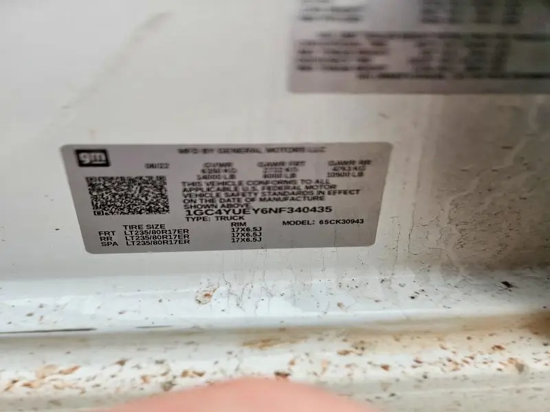 2022 CHEVROLET SILVERADO K3500 LTZ  