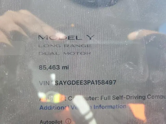 2023 TESLA MODEL Y   