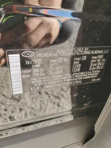 2022 HYUNDAI SANTA FE SEL  