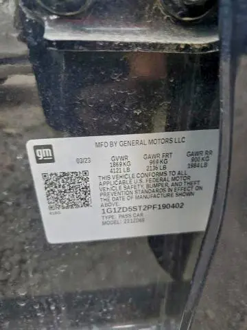 2023 CHEVROLET MALIBU LT  