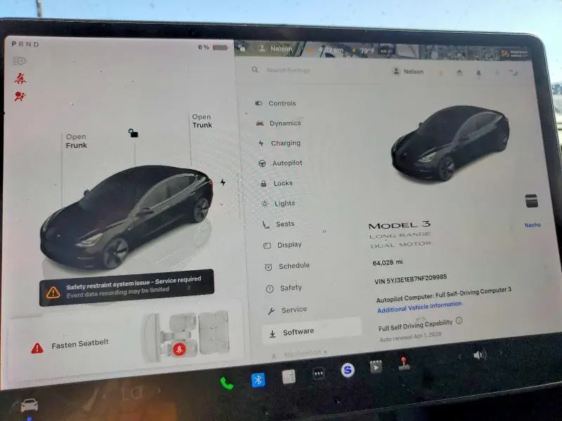 2022 TESLA MODEL 3   
