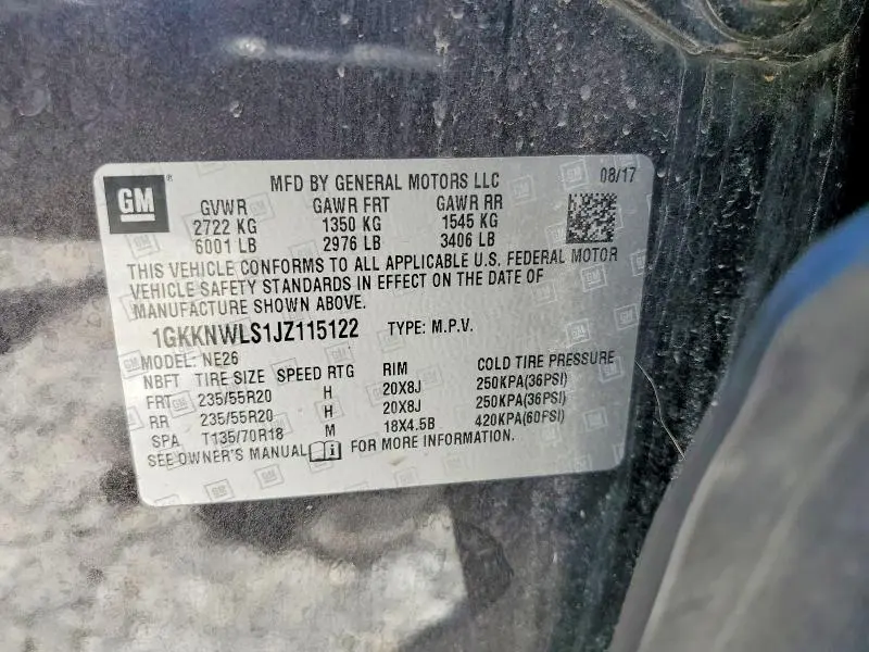 2018 GMC ACADIA SLT-2  