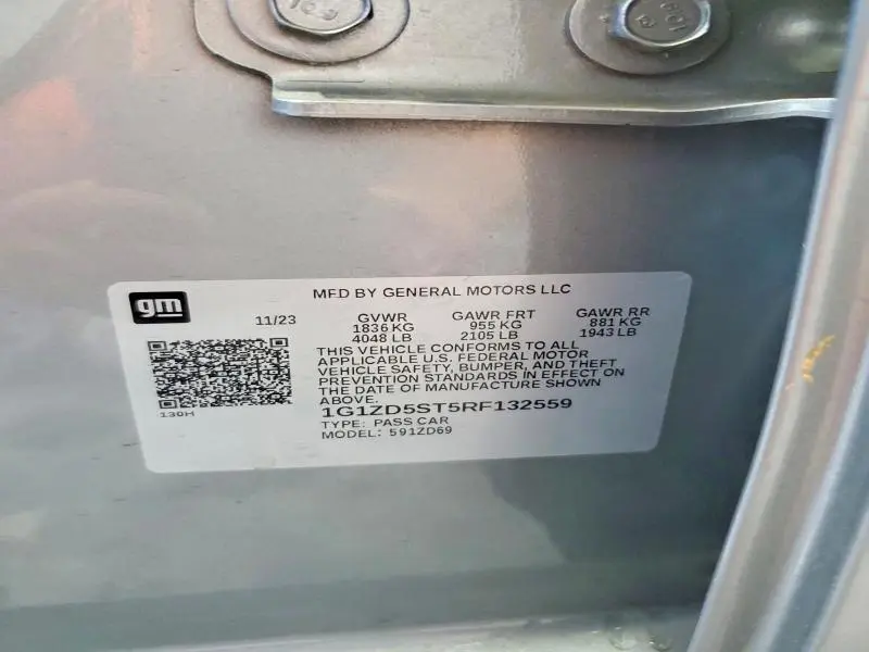 2024 CHEVROLET MALIBU LT  
