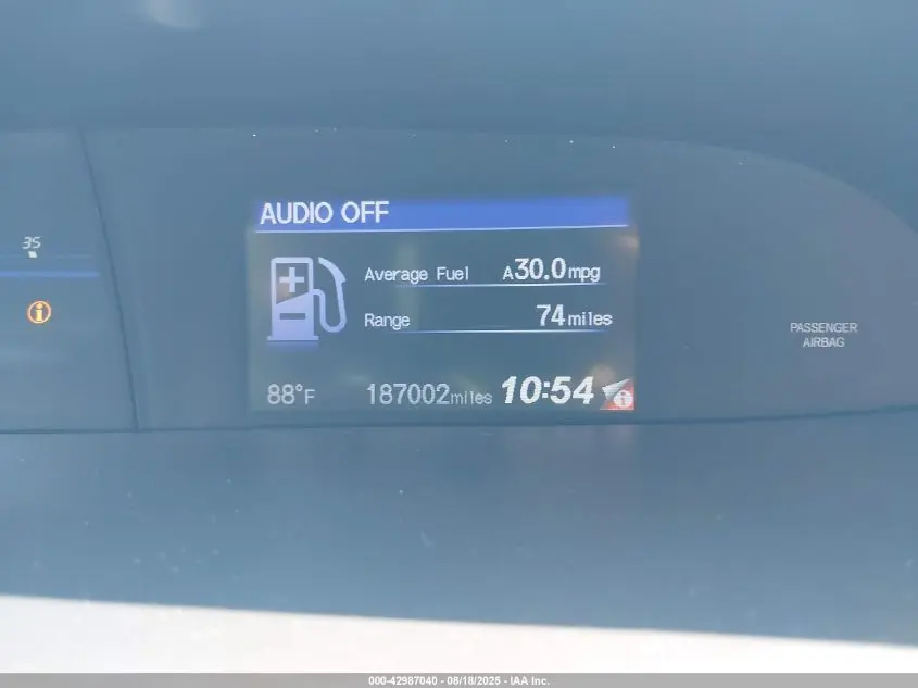 2014 HONDA CIVIC EX