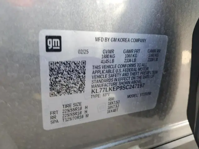 2025 CHEVROLET TRAX ACTIV  