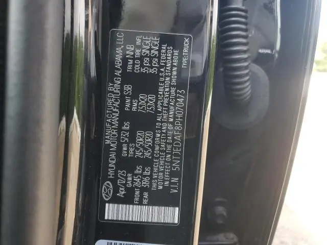 2023 HYUNDAI SANTA CRUZ LIMITED  
