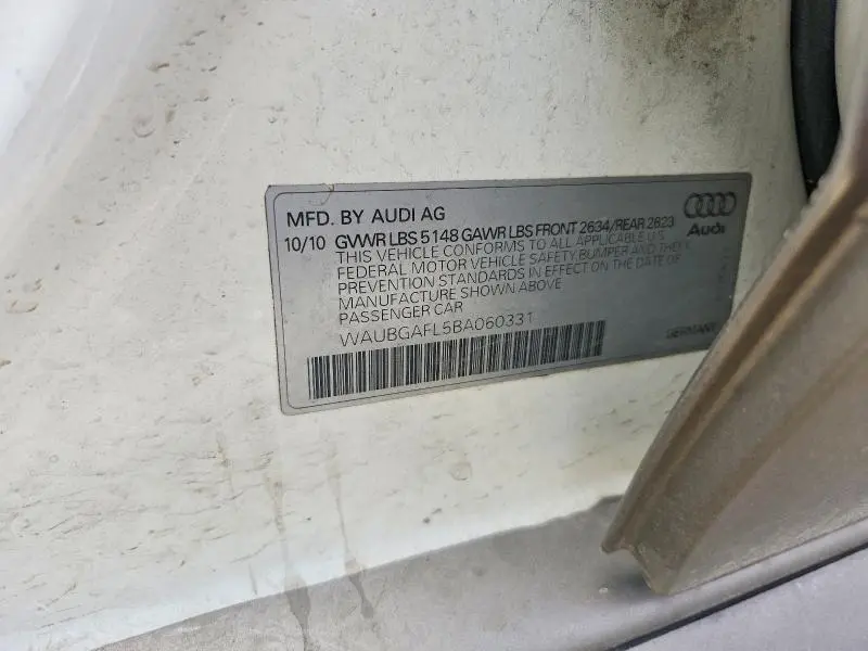 2011 AUDI S4 PREMIUM PLUS  