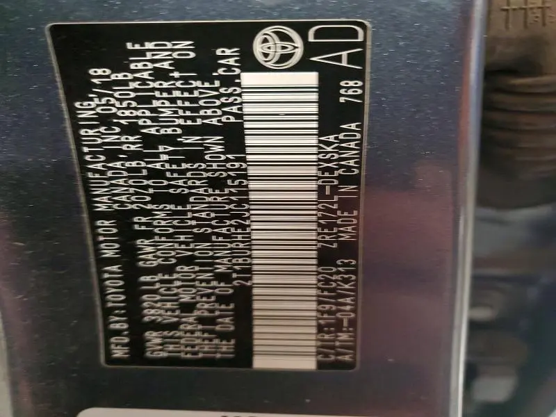 2018 TOYOTA COROLLA SE  