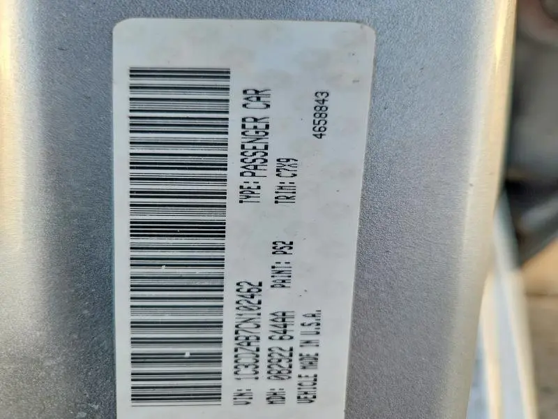 2012 DODGE AVENGER SE  