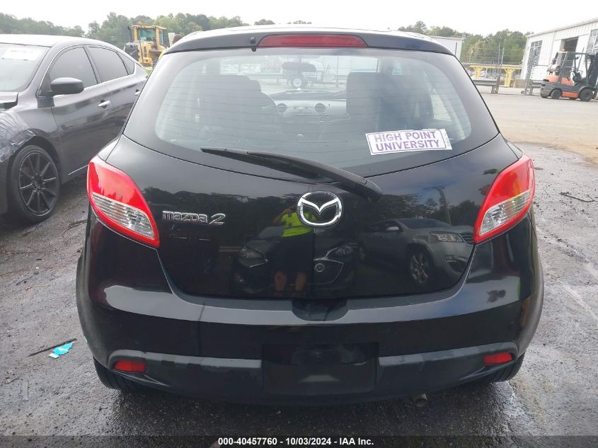 2012 MAZDA MAZDA2 SPORT