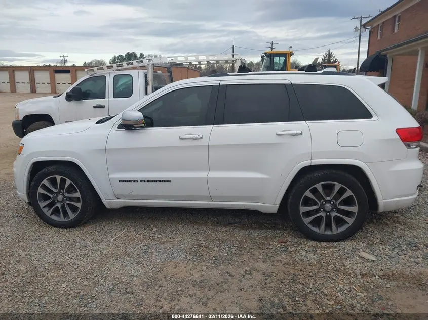 2017 JEEP GRAND CHEROKEE OVERLAND 4X4