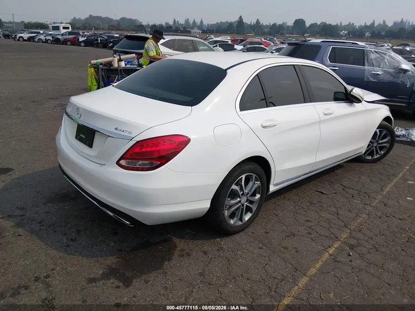 2015 MERCEDES-BENZ C 300 4MATIC
