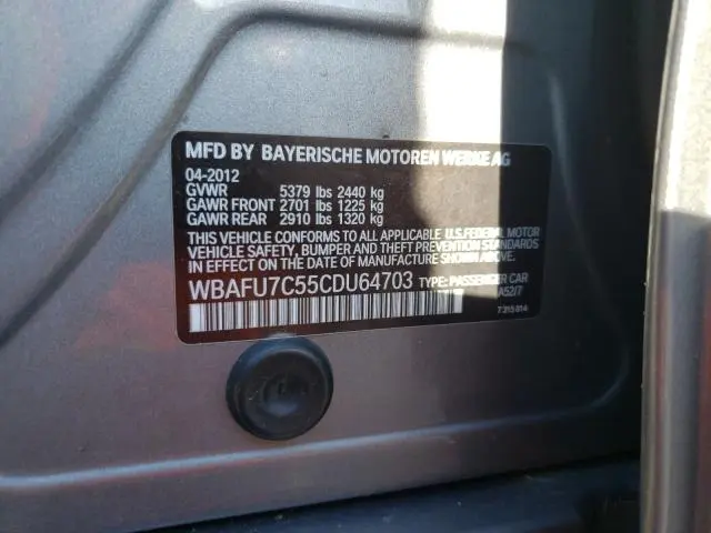 2012 BMW 535 XI
