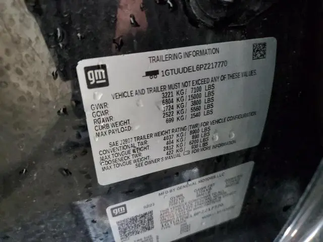 2023 GMC SIERRA K1500 SLT  