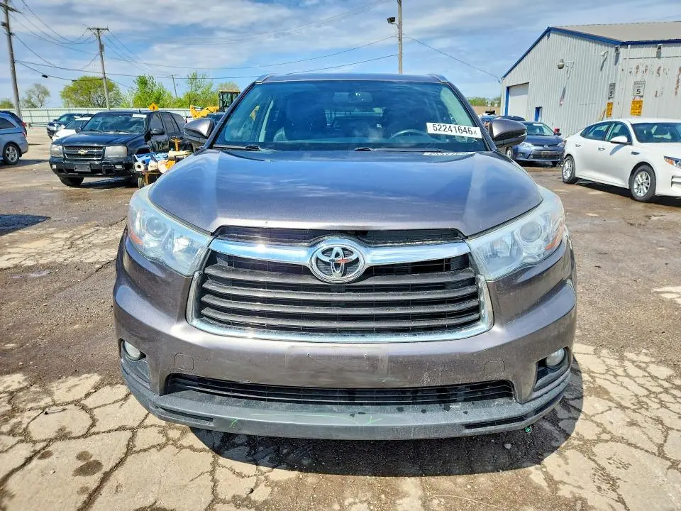 2015 TOYOTA HIGHLANDER XLE  