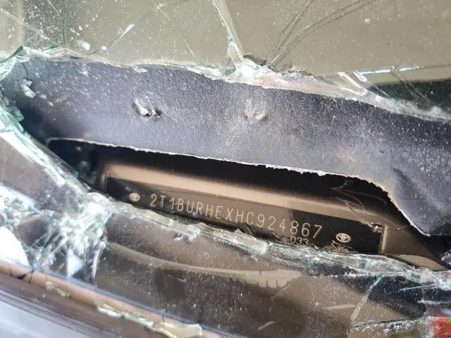 2017 TOYOTA COROLLA L  