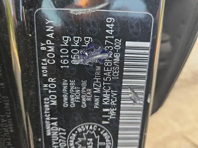 2017 HYUNDAI ACCENT SE  