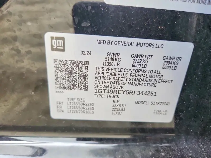 2024 GMC SIERRA K2500 DENALI  