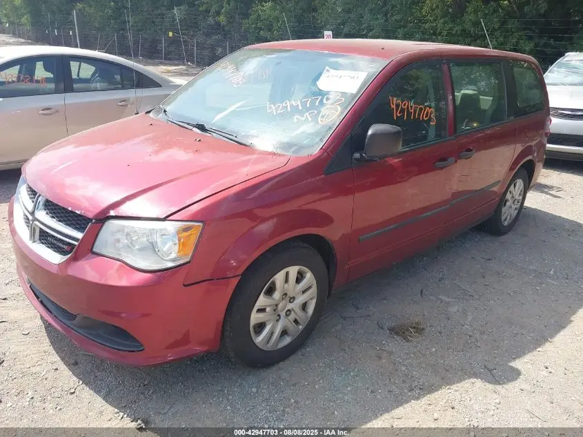2016 DODGE GRAND CARAVAN AMERICAN VALUE PKG