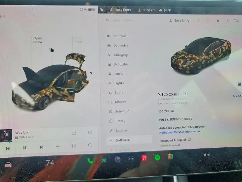2018 TESLA MODEL 3   