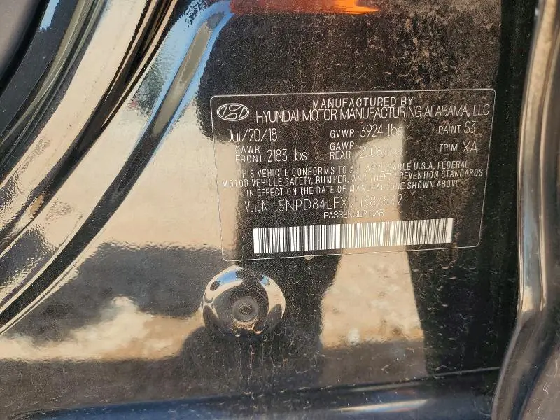 2018 HYUNDAI ELANTRA SEL  