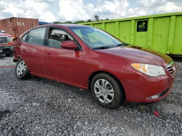 2010 HYUNDAI ELANTRA BLUE