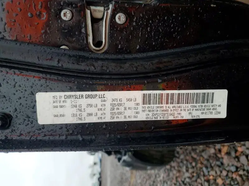 2011 DODGE JOURNEY MAINSTREET  