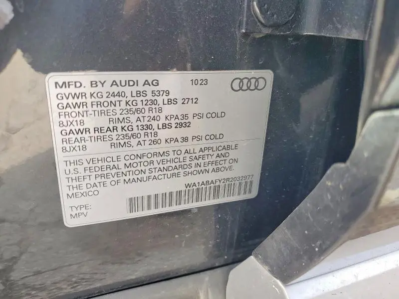 2024 AUDI Q5 PREMIUM 40  