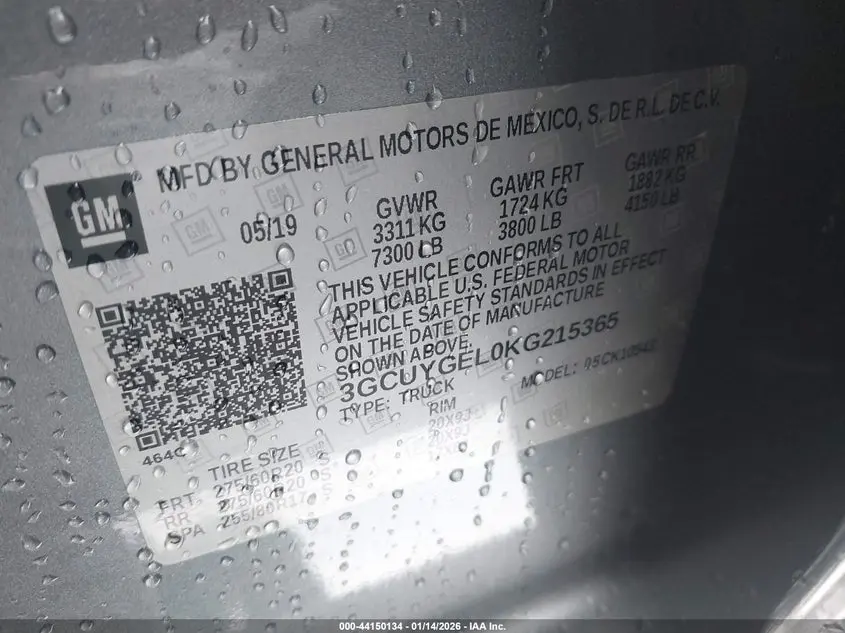 2019 CHEVROLET SILVERADO 1500 LTZ