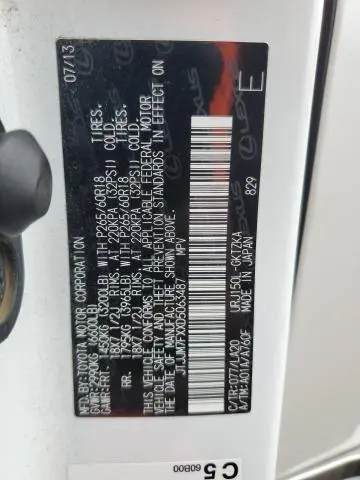 2013 LEXUS GX 460 PREMIUM  