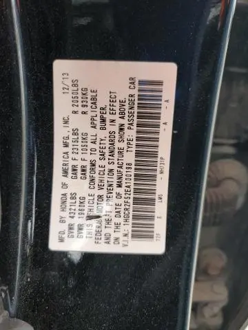 2014 HONDA ACCORD SPORT