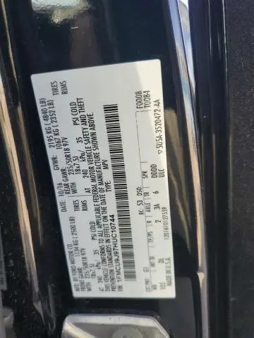 2017 FORD ESCAPE TITANIUM  